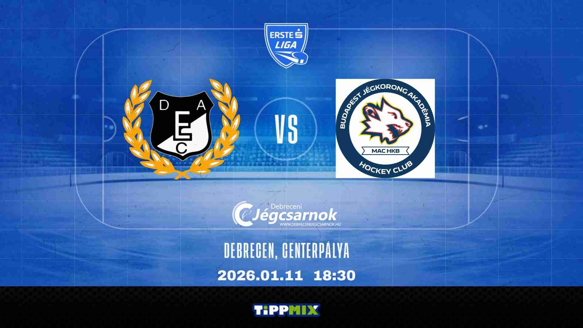DEAC - BJA jégkorong mérkőzés