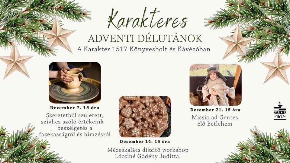 Karakteres adventi délután