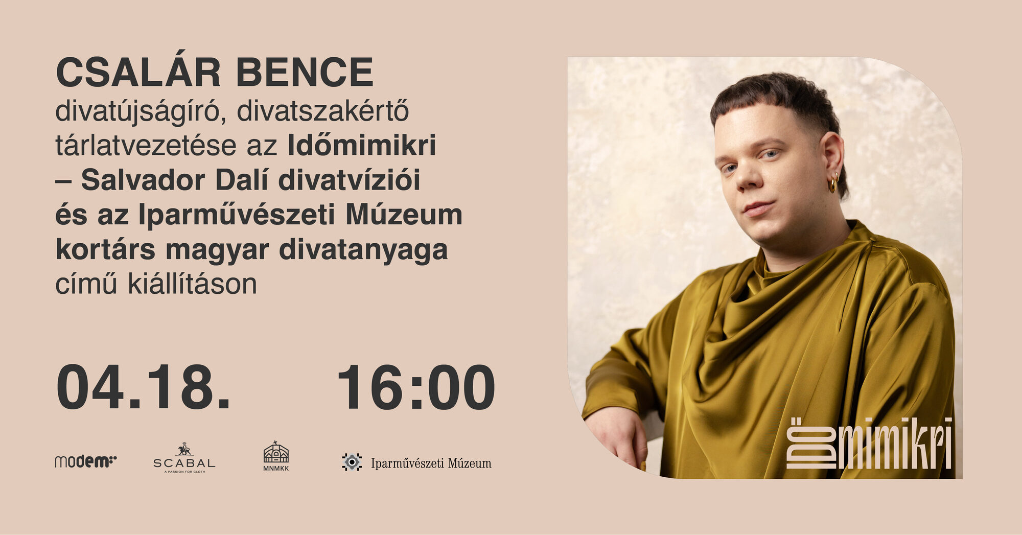 Tárlatvezetés: Csalár Bence